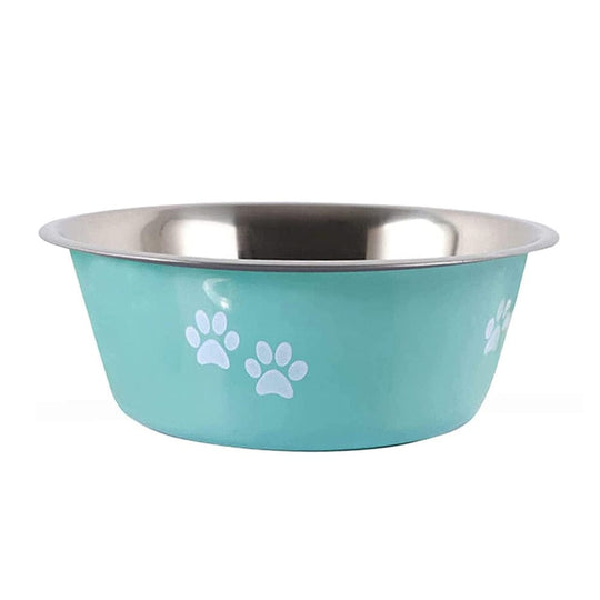 The Howling Hounds 0 Green / 400 ml Stainless Steel Food Bowl