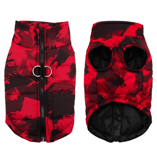 The Howling Hounds 0 Red / Small Camo Waterproof Coat