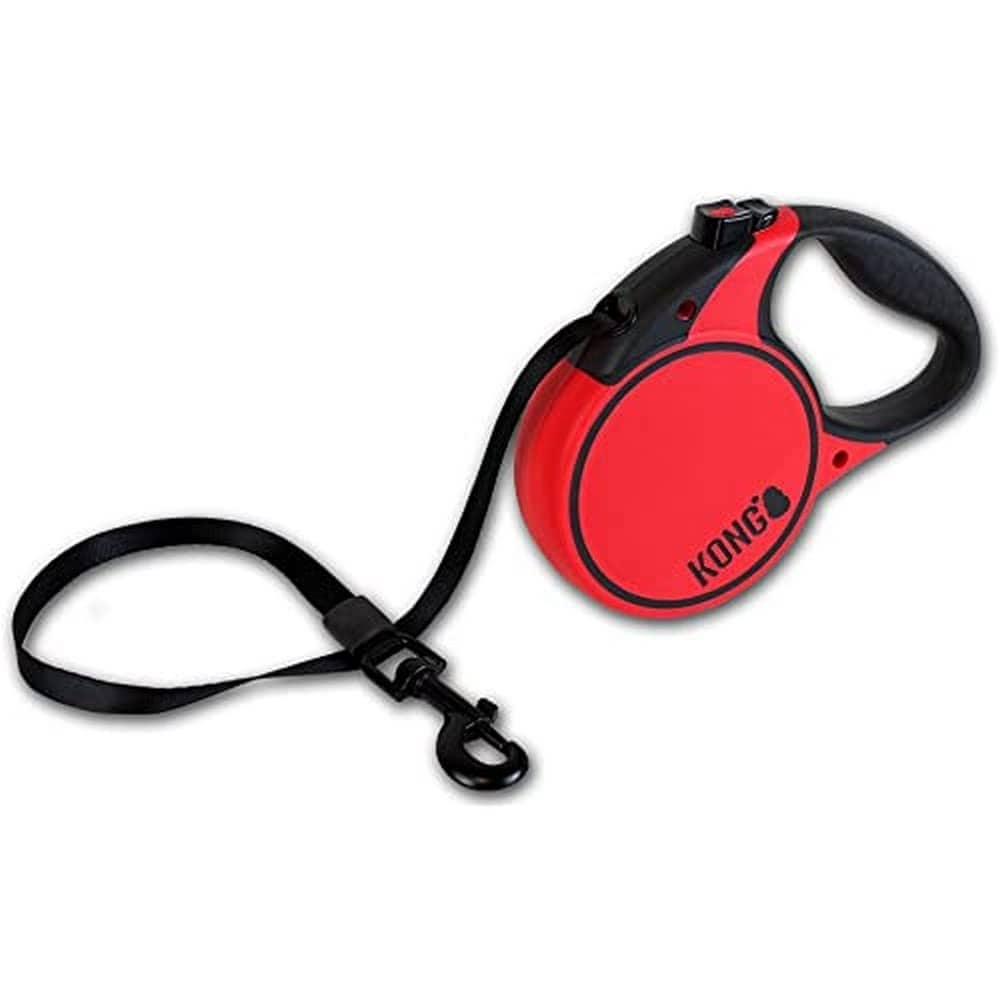 The Howling Hounds 0 Red / XSmall Kong Terrain Retractable Leash
