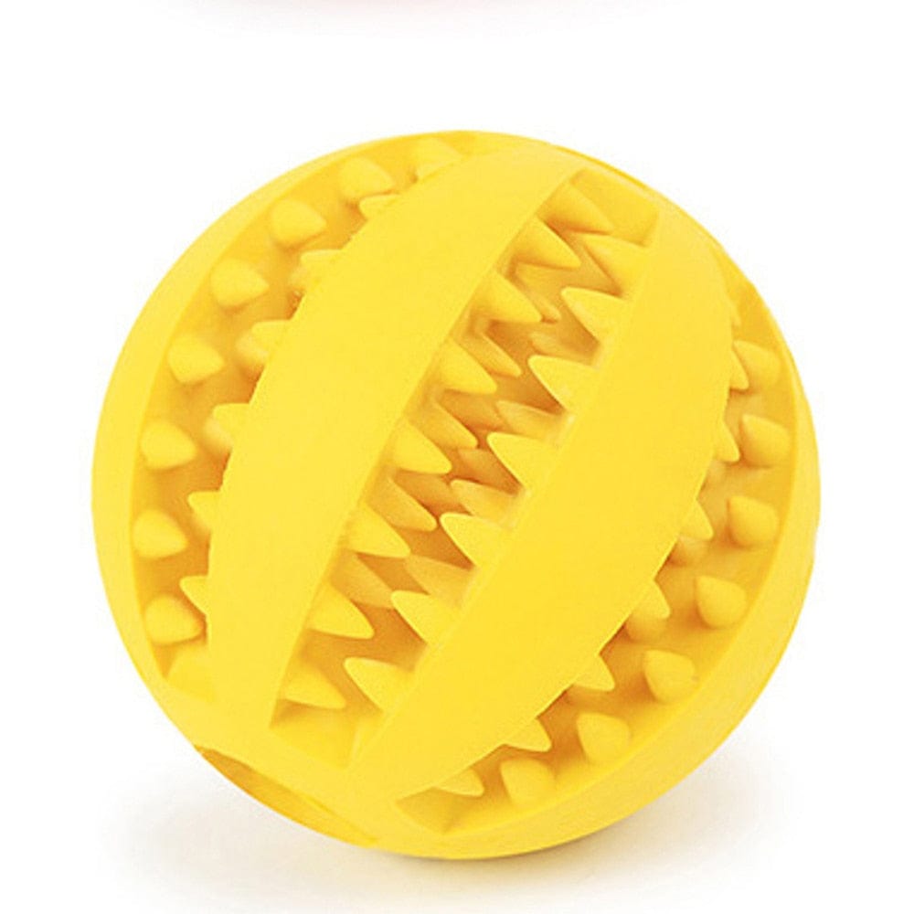 The Howling Hounds 0 Yellow / Small Diameter 5cm Interactive Treat Balls