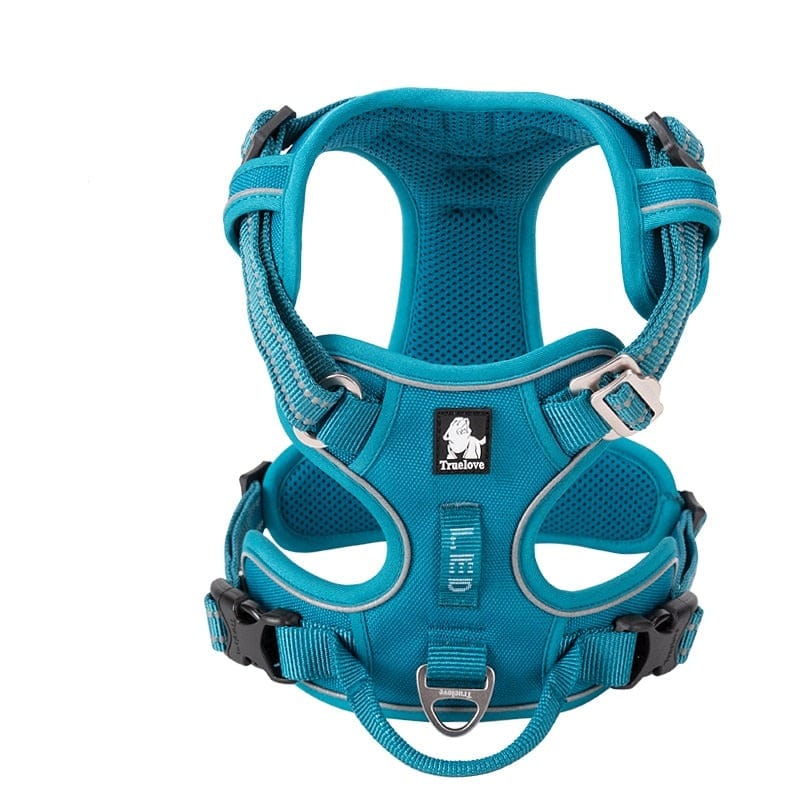 The Howling Hounds Blue / XSmall Premium Adjustable Harness