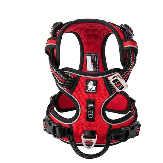 The Howling Hounds Red / XSmall Premium Adjustable Harness